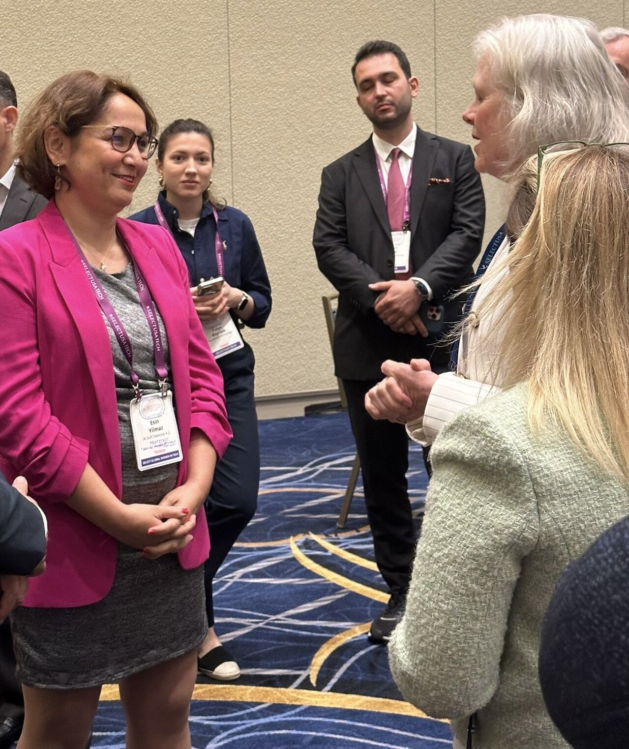 Esin Yılmaz in conversation with Ms. Diane Farrell